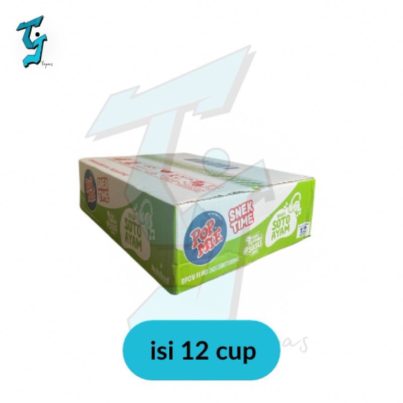 

POP MIE SNEK TIME Mini CUP. 1 Dus/Karton @12cup