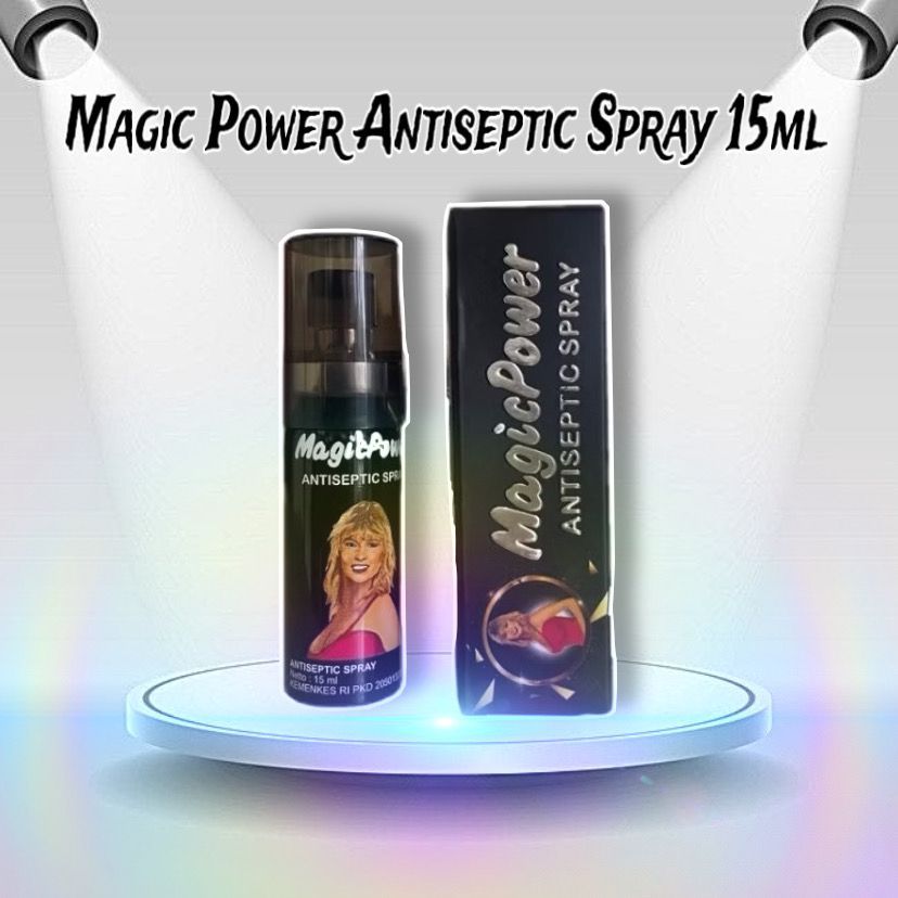 Magic Spray Power Tissue Mejik Original Kemasan Baru Satu Botol Isi 15 Ml Antiseptic Spray