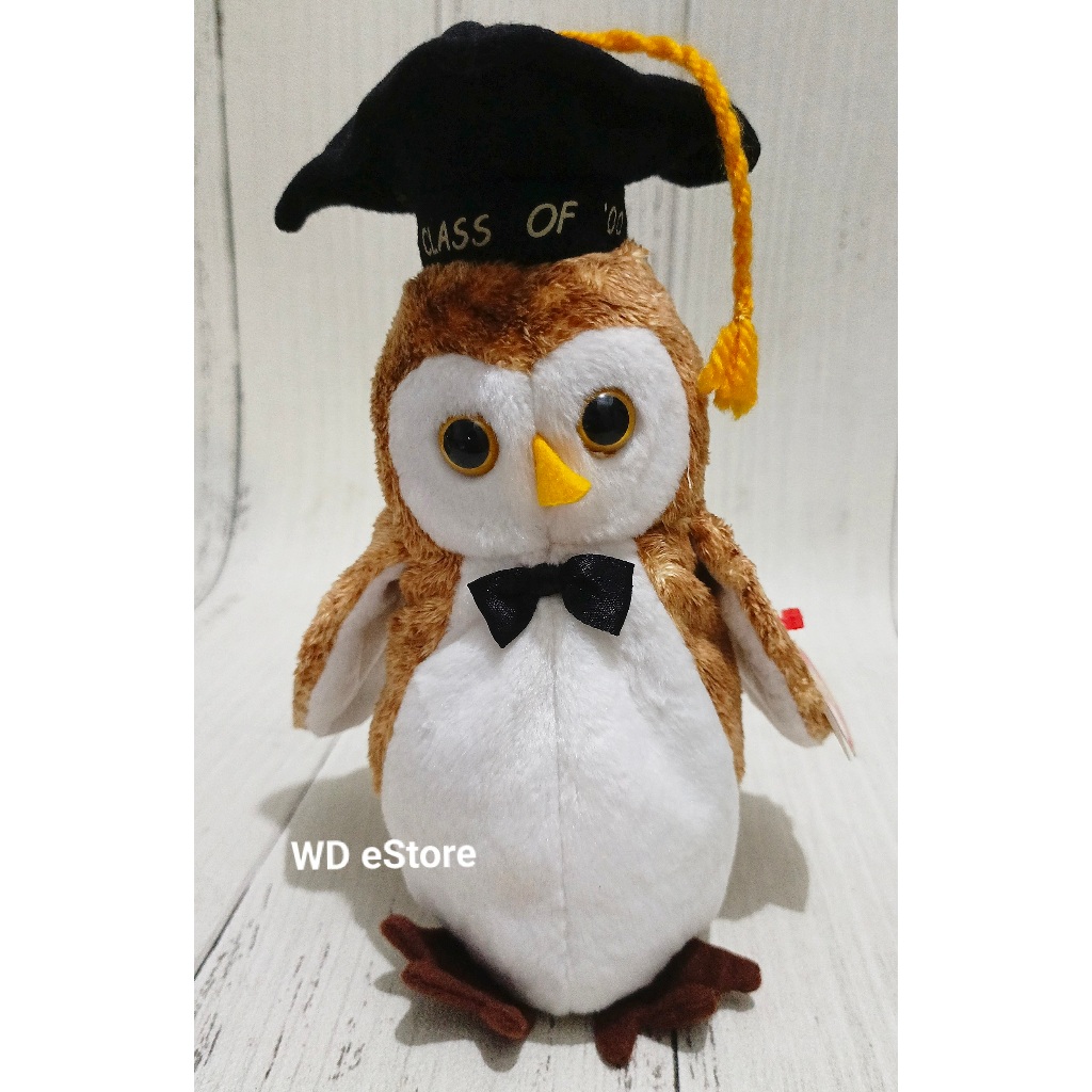 Boneka Burung Hantu / Owl TY 2000 Millennium Series, Wisest