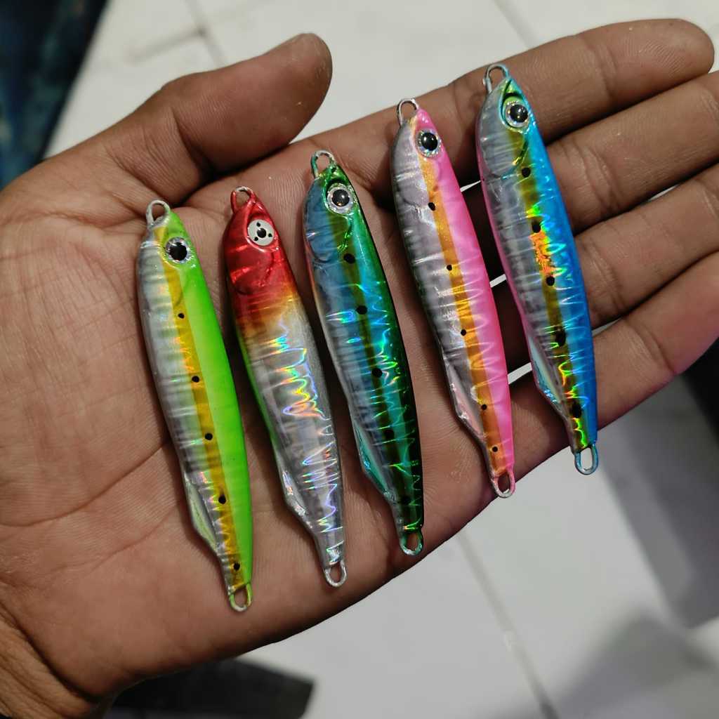 METAL JIG 30 GRAM micro jig15gram micro jig 20gram metal jig 30gram non gid umpan pancing duo slim a