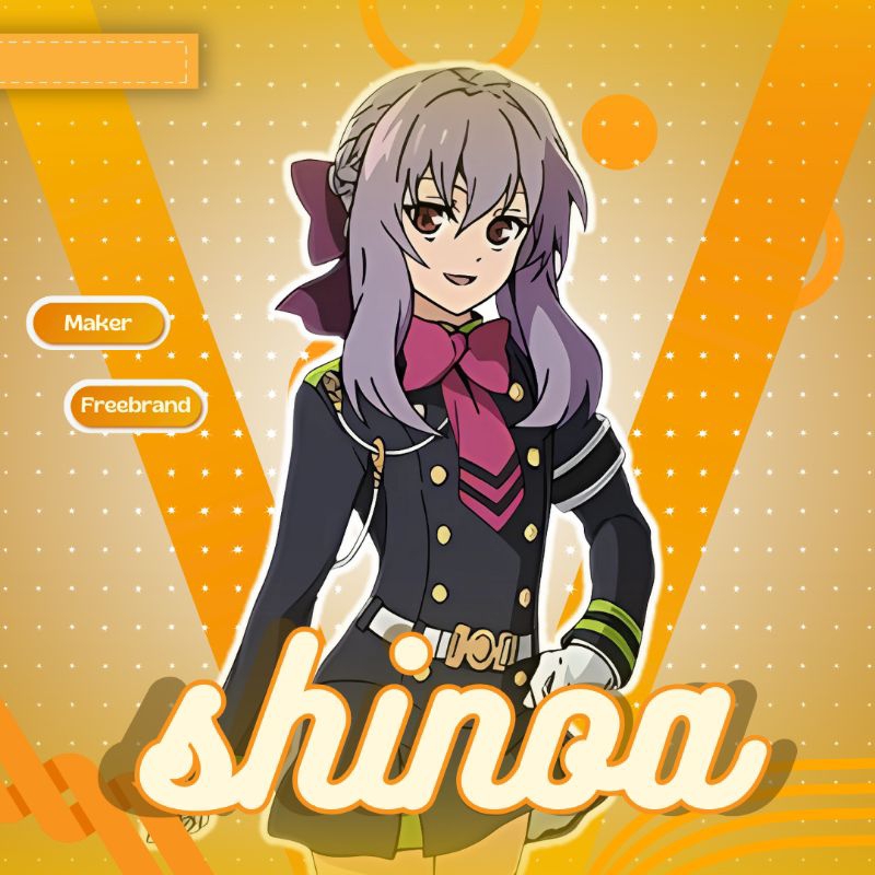 Rental cosplay Shinoa 3XL