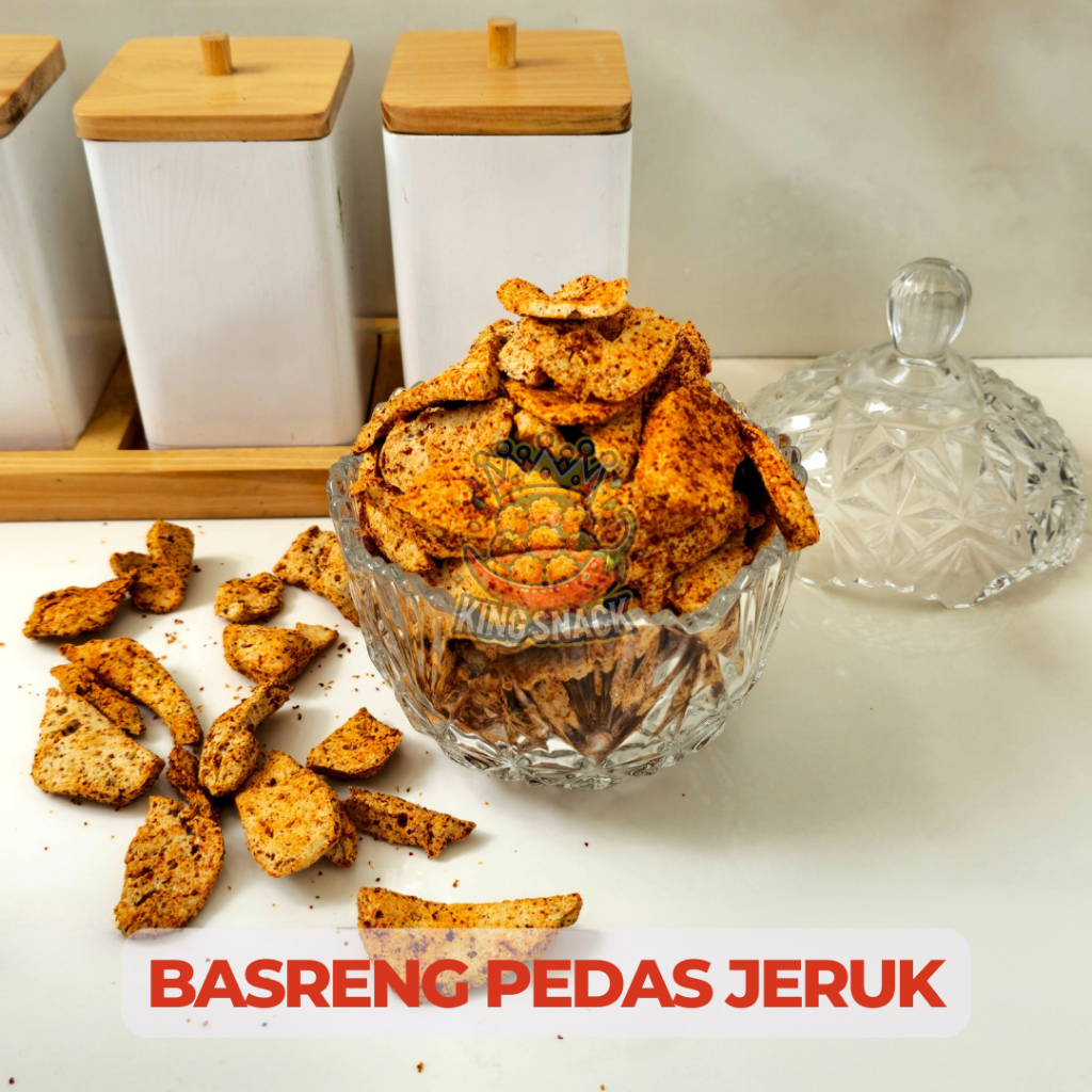 

KING SNACK - BASO GORENG / BASRENG PEDAS JERUK