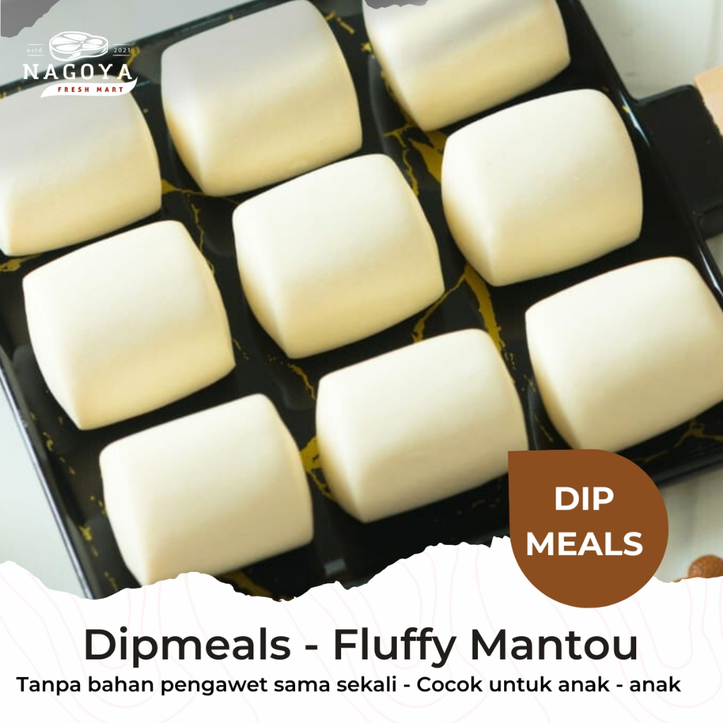 

Dipmeals - Fluffy Mantou | MPASI | Cemilan anak | Frozen | Tanpa Pengawet