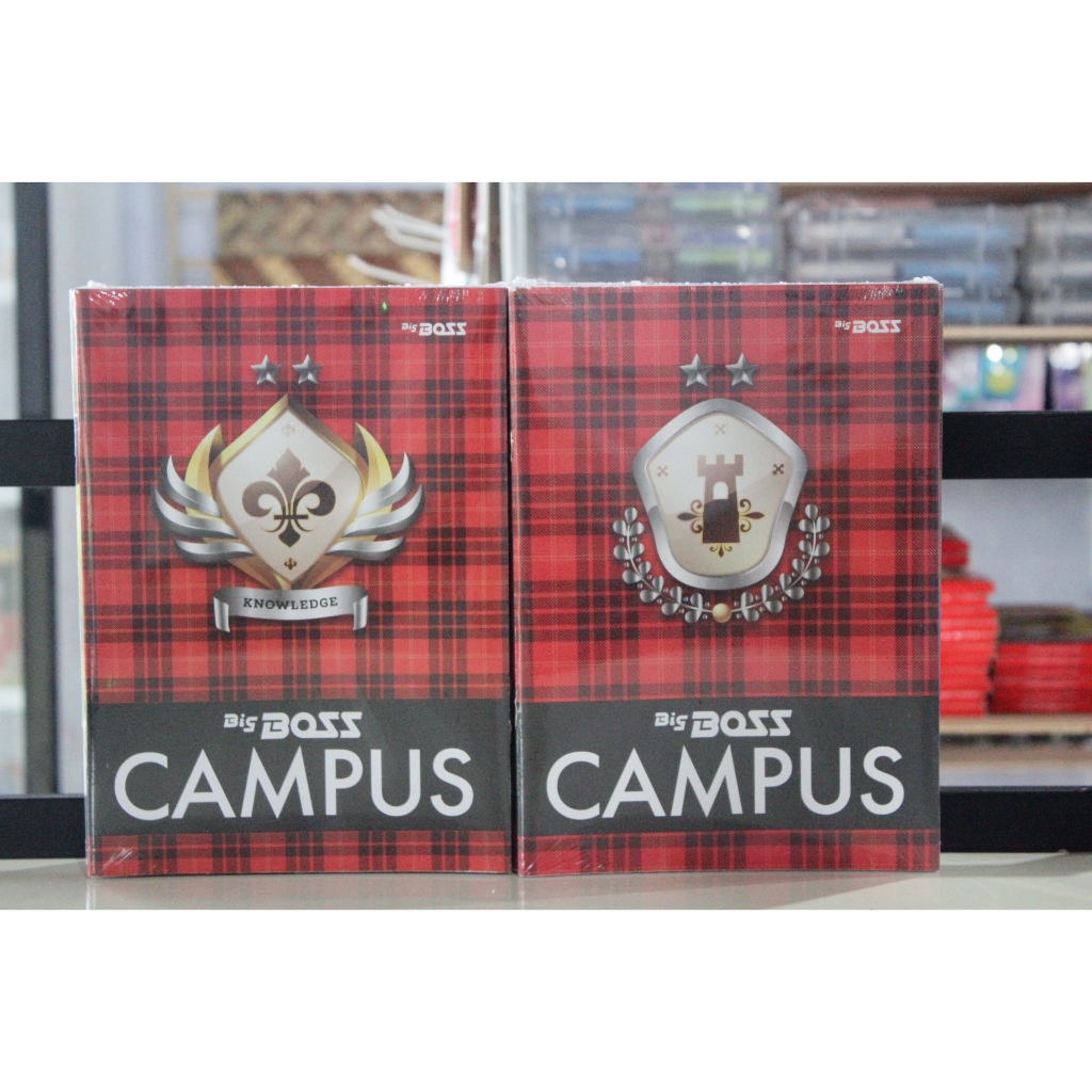 

BUKU TULIS CAMPUS 50 LEMBAR BOXY (10pc) / BUKU TULIS BIG BOSS
