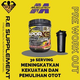 Muscletech Vapor X5 Next Gen 30 Servings – Pre Workout Kuat & Fokus Ekstrem