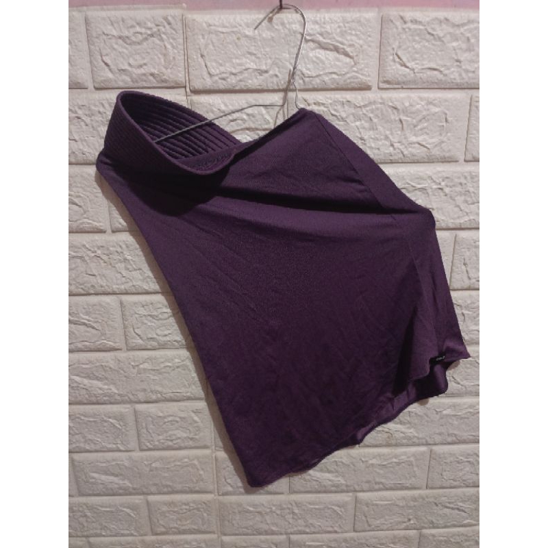 Preloved Bergo Pendek Lilac Zoya