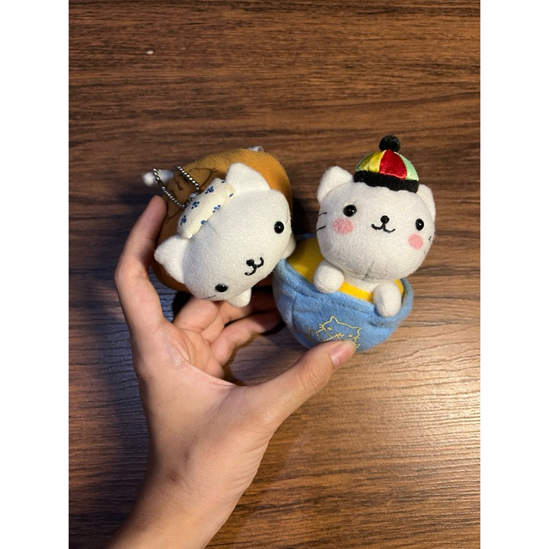 SAN-X Nyan Nyan Nyanko Keychain Plush | MOONIO RARE PLUSH