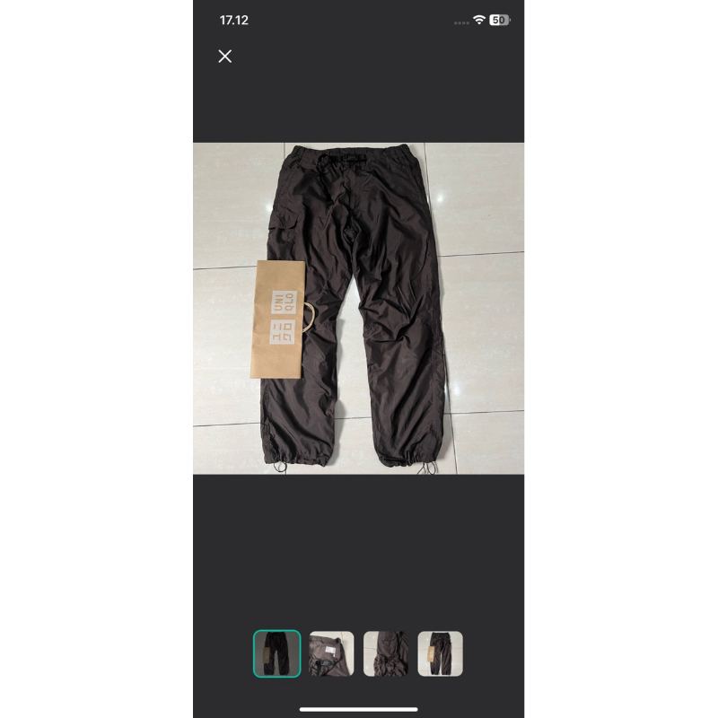 Celana Uniqlo cargo cg2 original