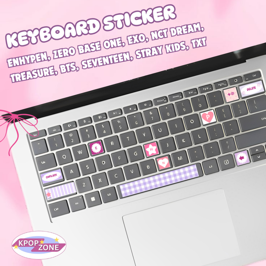 STICKER KEYBOARD KPOP ENHYPEN SEVENTEEN ZERO BASE ONE TXT TREASURE EXO NCT DREAM BTS STRAY KIDS