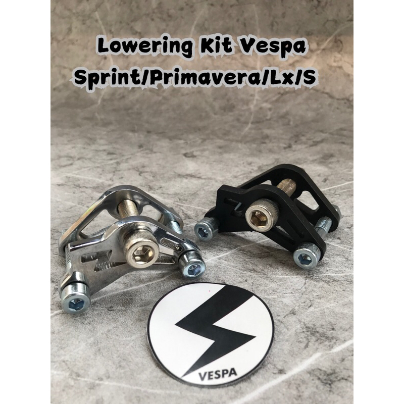 lowering kit/Penurun Shock vespa matic Original slancar