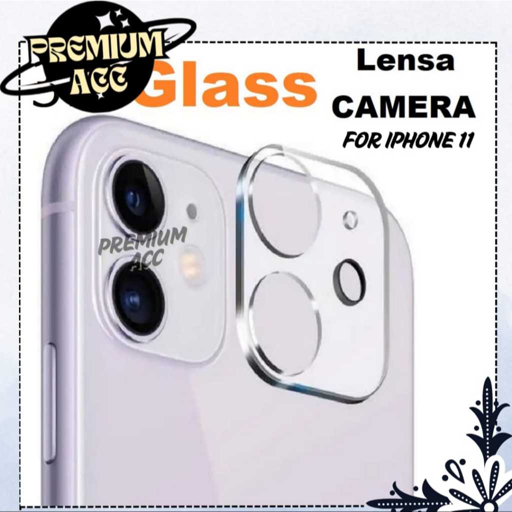 Tempered Glass Lensa Kamera For Iphone 11