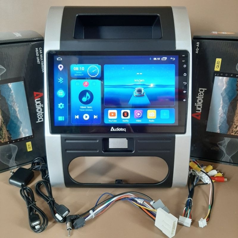HEAD UNIT ANDROID 10 INCH XTRAIL T31 ANDROID AUDIOTEQ RAM 2/64 GB NISSAN XTRAIL T31 ( 2007 - 2013 )