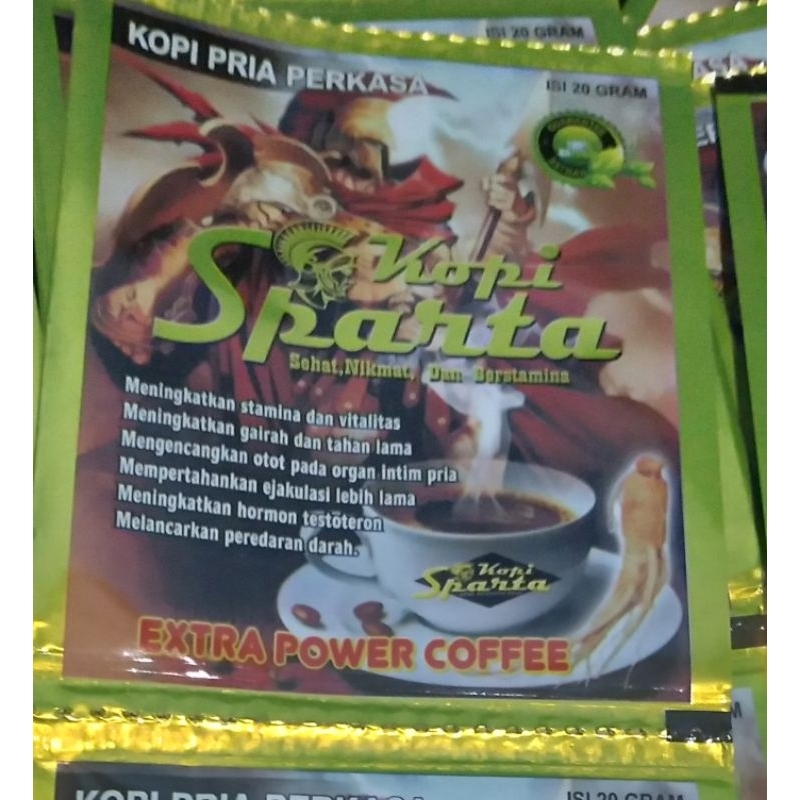 

KOPI TEMPUR SPARTA ORIGINAL 100% harga 1 saset