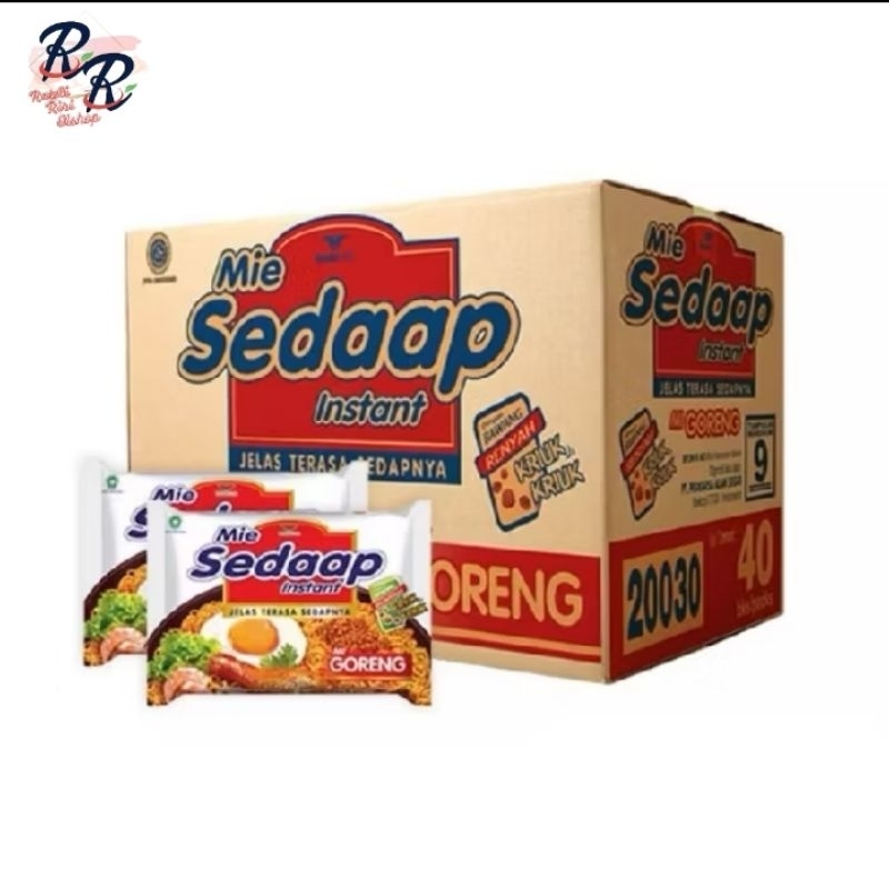 

MIE SEDAAP GORENG 1 DUS ISI 40 PCS