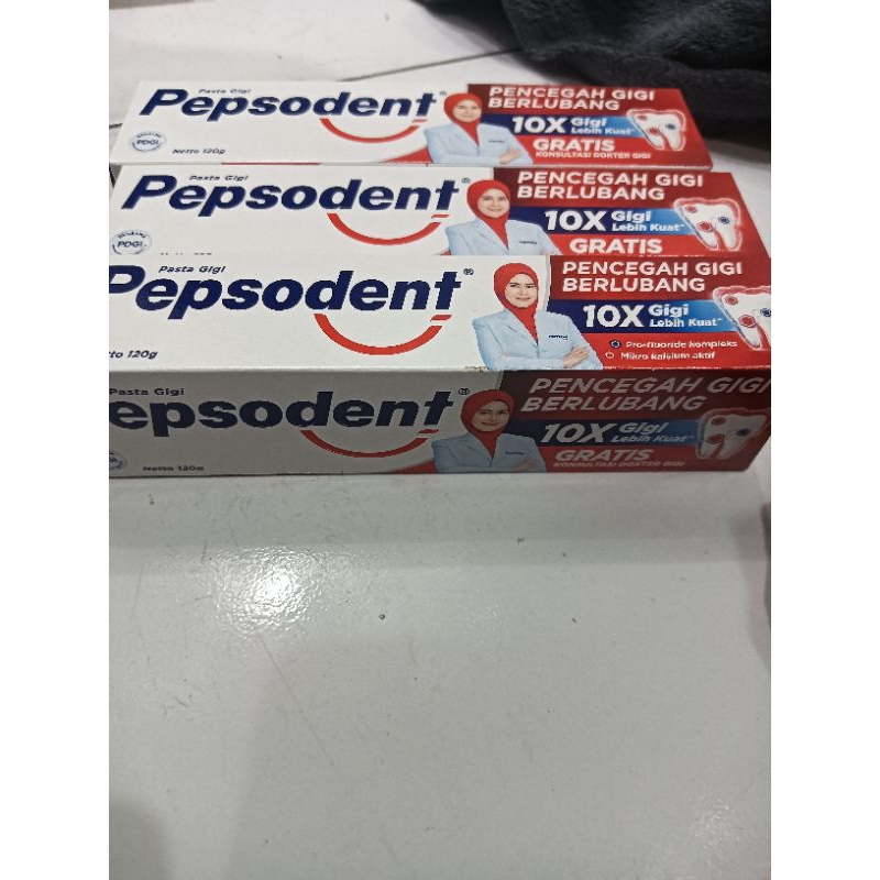 pasta gigi pepsodent 120 gr / odol Pepsodent tanggung