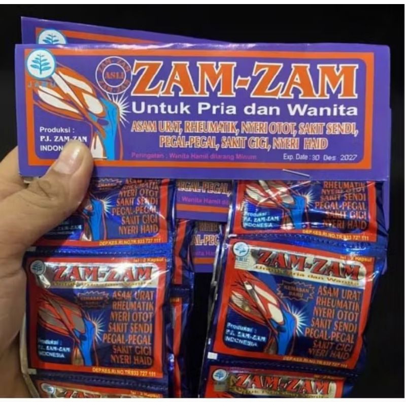 kapsul zam-zam - termurah