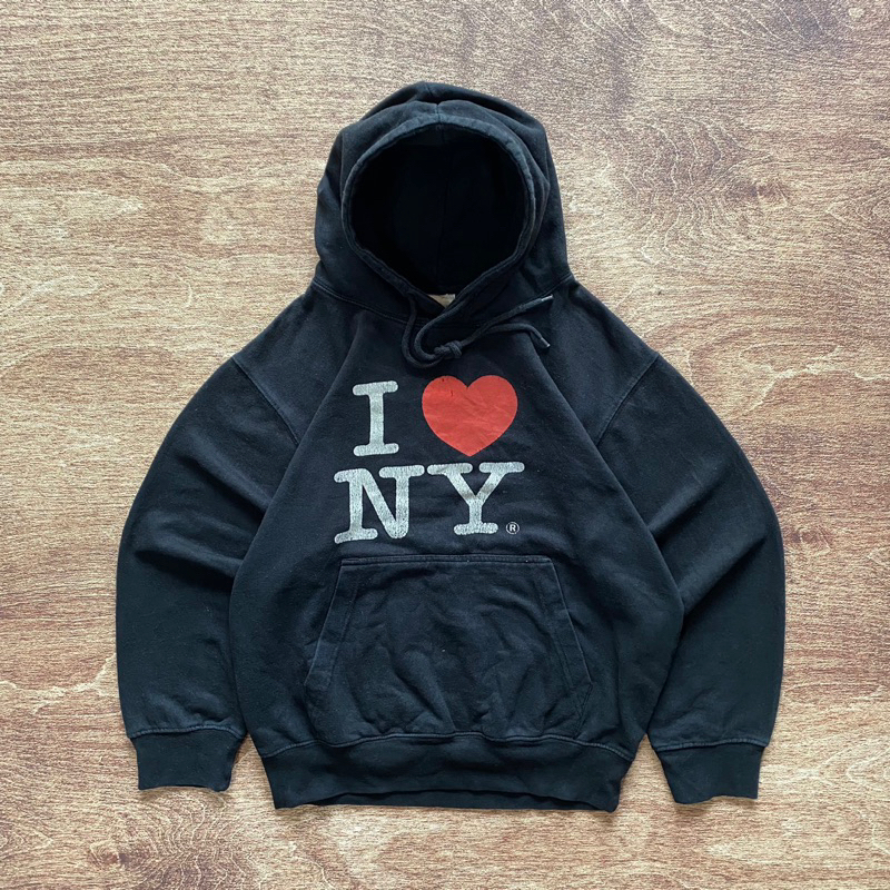 hoodie i love ny black