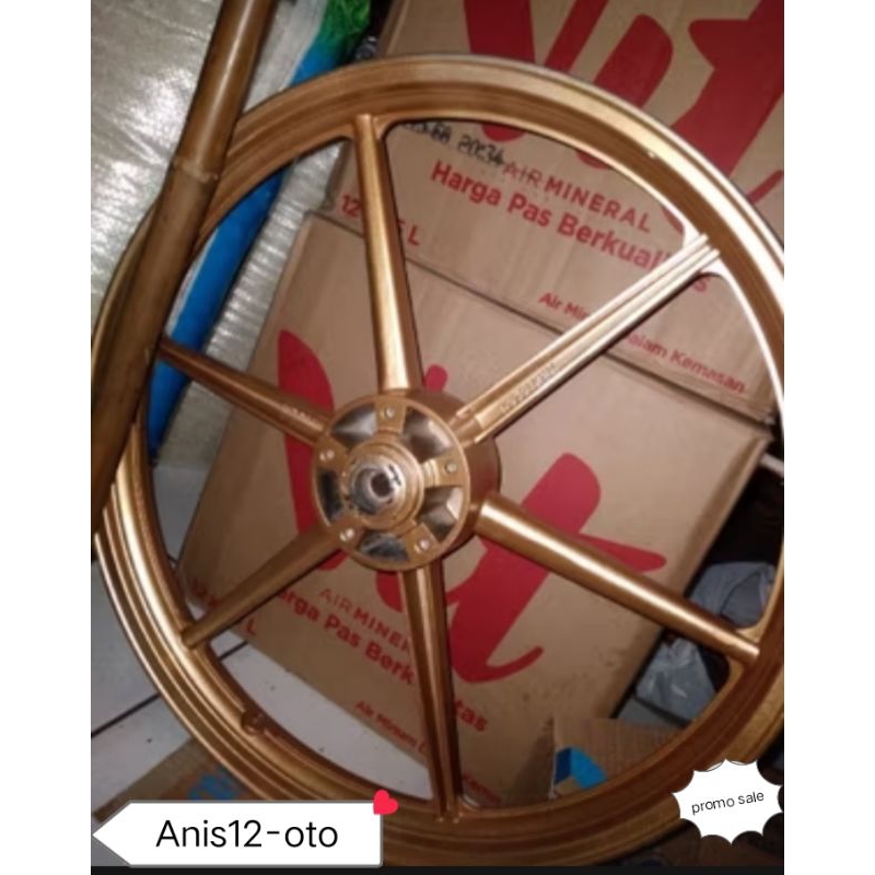 VELG PELEK DEPAN SAJA PALANG 6 HONDA SUPRA LAMA GRANDE LEGENDA KHARISMA SUPRA X LAMA ASLI COPOTAN ME