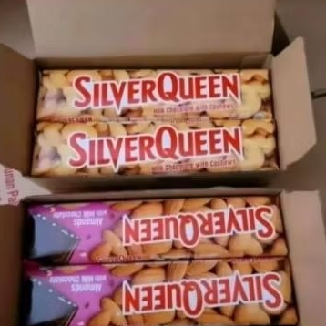 

Silverqueen coklat 55gr isi 10 pcs 1 box