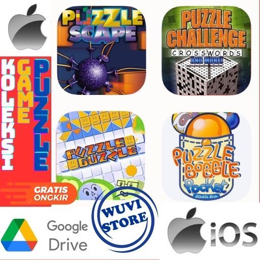 IOS Puzzle PPSSPP Koleksi Game | Bisa di  IOS / Android / PC Plus Emulator | Beli 3 Gratis 1