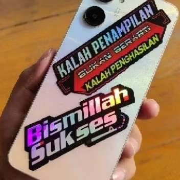 

Stiker kata kata / stiker hologram