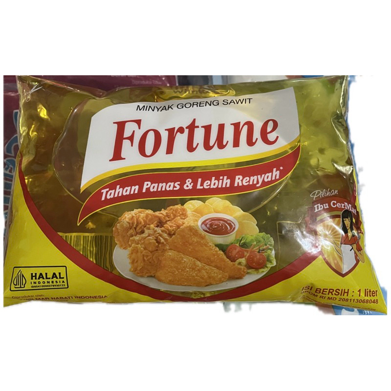 

Minyak Goreng Fortune 1 Liter