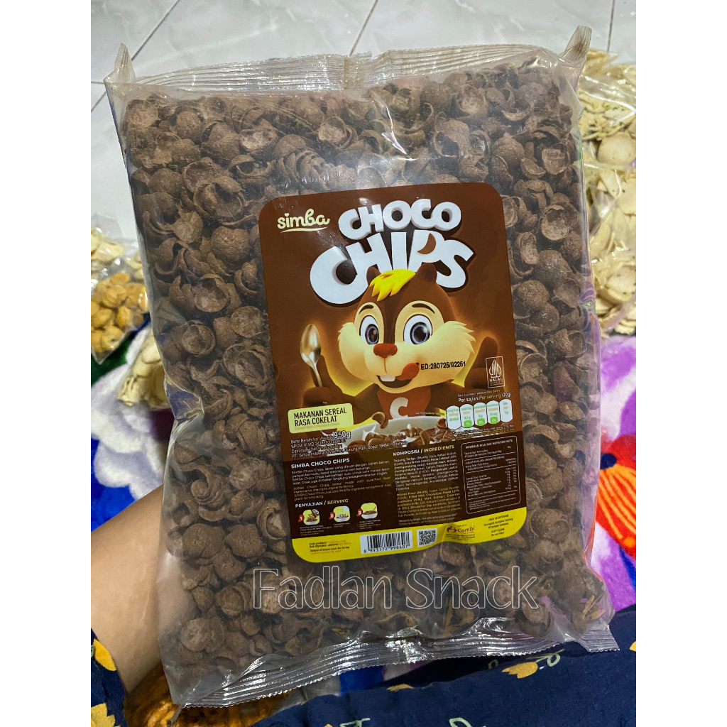 

SNACK KILOAN 1 KG SIMBA CHOCO CHIPS CRUNCH | CEMILAN MURAH