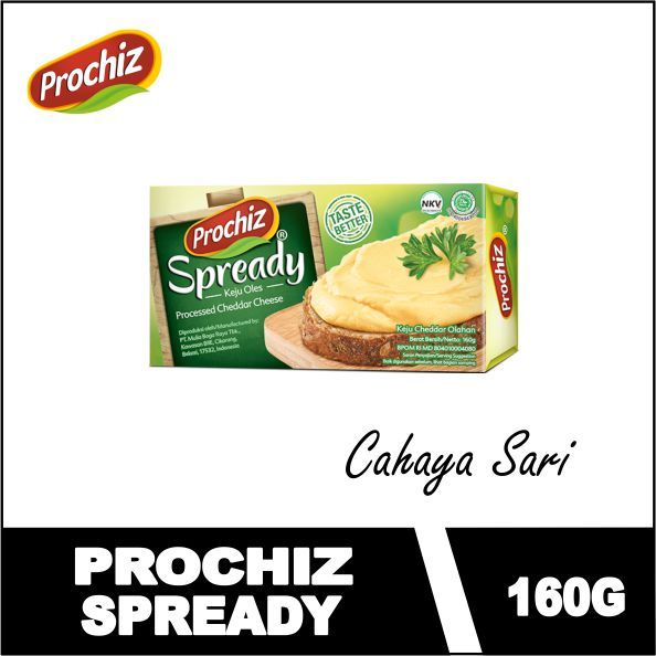 

KEJU PROCHIZ SPREADY 160GR | PROCHIZ SPREADY 160GR | PROCHIZ SPREADY | KEJU OLES - 160 GRAM