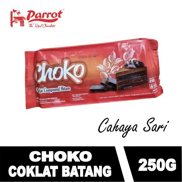 

CHOKO DARK COMPOUND - COKLAT BATANG MURAH - 250 GRAM