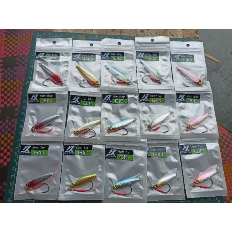 microjig 15gr gid plus asis hook