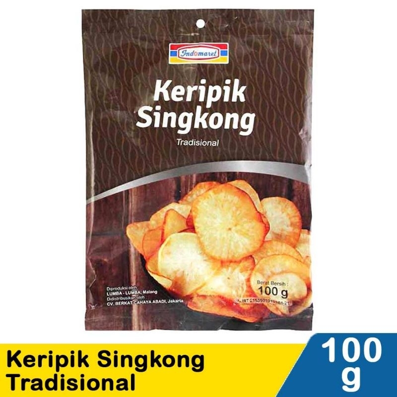 

Indomaret Keripik Singkong Tradisional 100g
