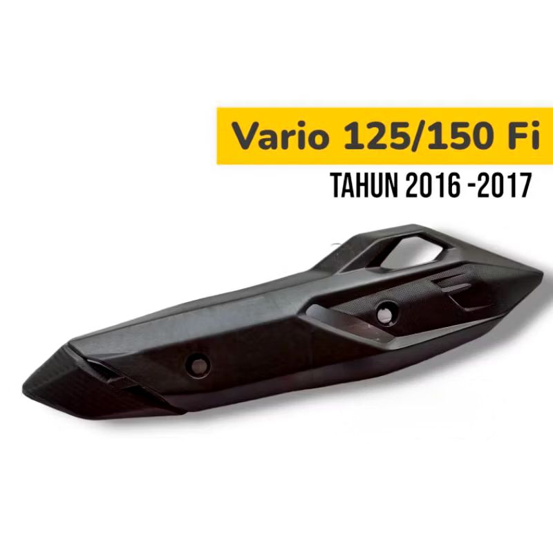 TUTUP KNALPOT TAMENG KNALPOT PELINDUNG KNALPOT VARIO FI 125 150 TAHUN 2015 - 2018 VARIO 150 FI VARIO