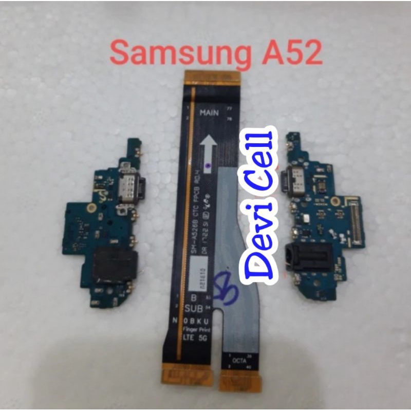 PCB CON CHARGER + flexible main board Samsung A52 4G / A52 5G original