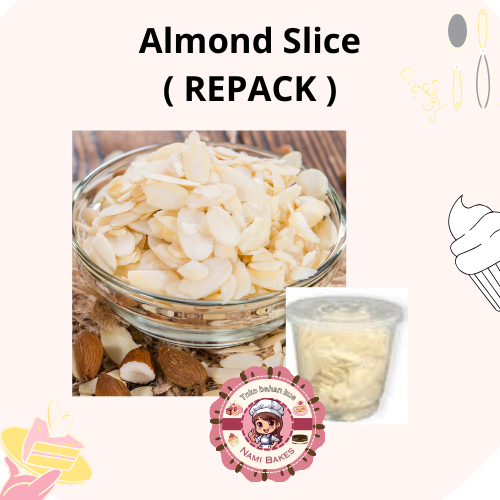 

Kacang Almond Slices ( REPACK )