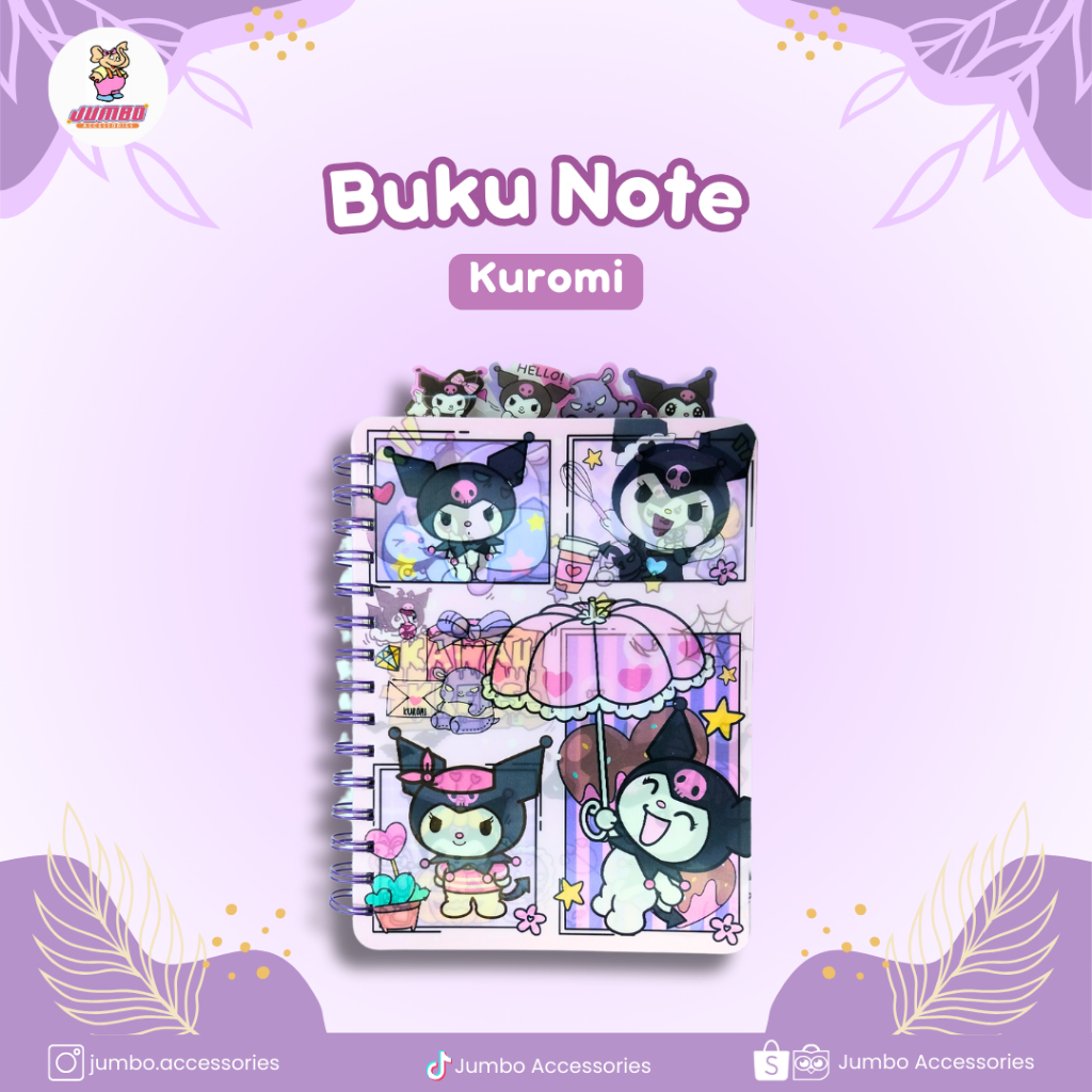

Note Book Kuromii 3D Jumbo Accessories