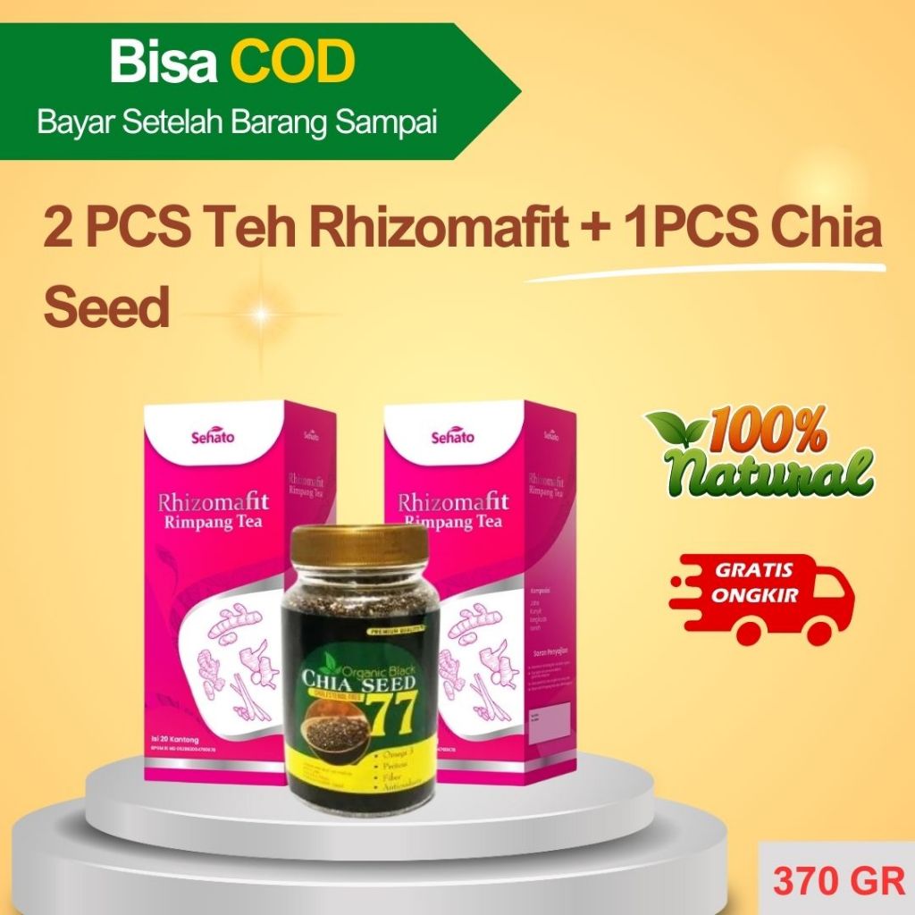 

2PCS Teh Rhizomafit + 1PCS Chia Seed 350GR