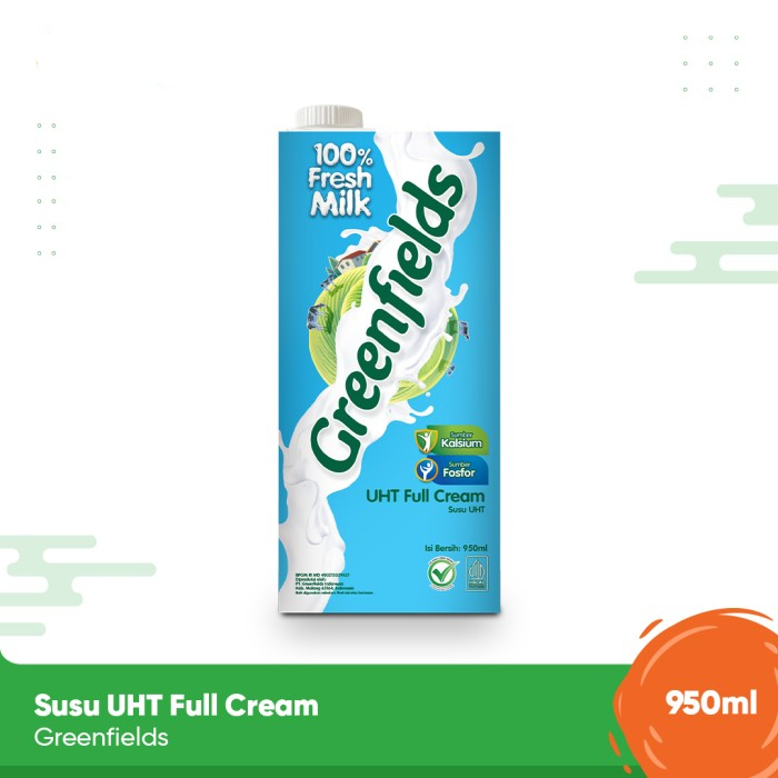 

Greenfields Susu UHT Full Cream 950ml - Daily Deals