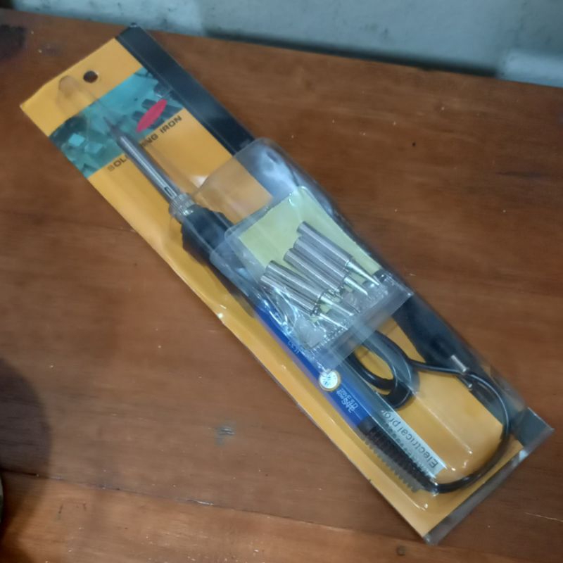 Solder iron 60 watt plus 5 mata solder