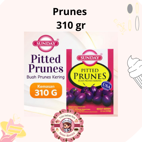 

Sunday Pitted Prunes Buah Kering oco Lapis Legit 310g