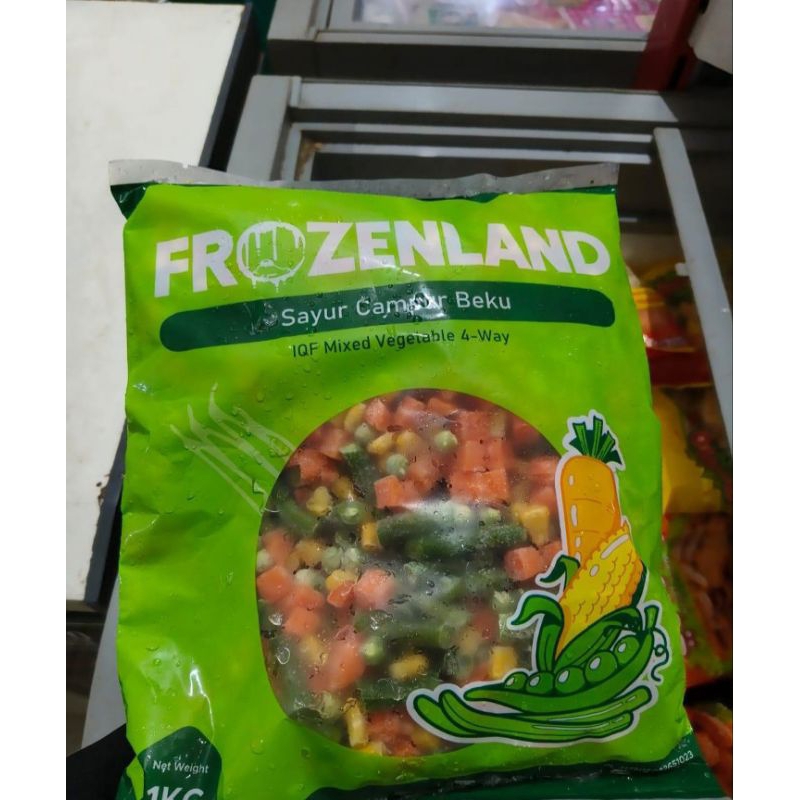 

FROZENLAND SAYUR CAMPUR BEKU 1KG