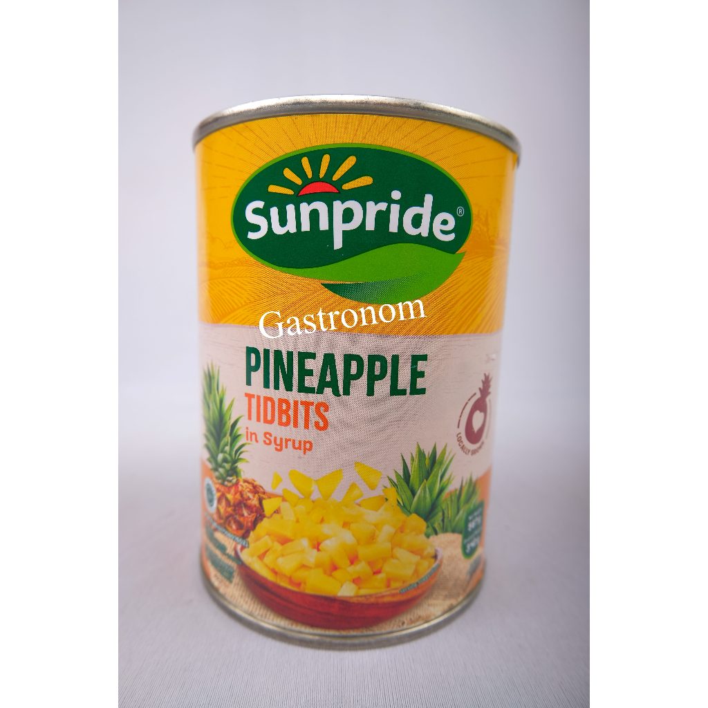 

Sunpride Pineapple Tidbits in Syrup / Buah Nanas Potongan Tidbits567gr
