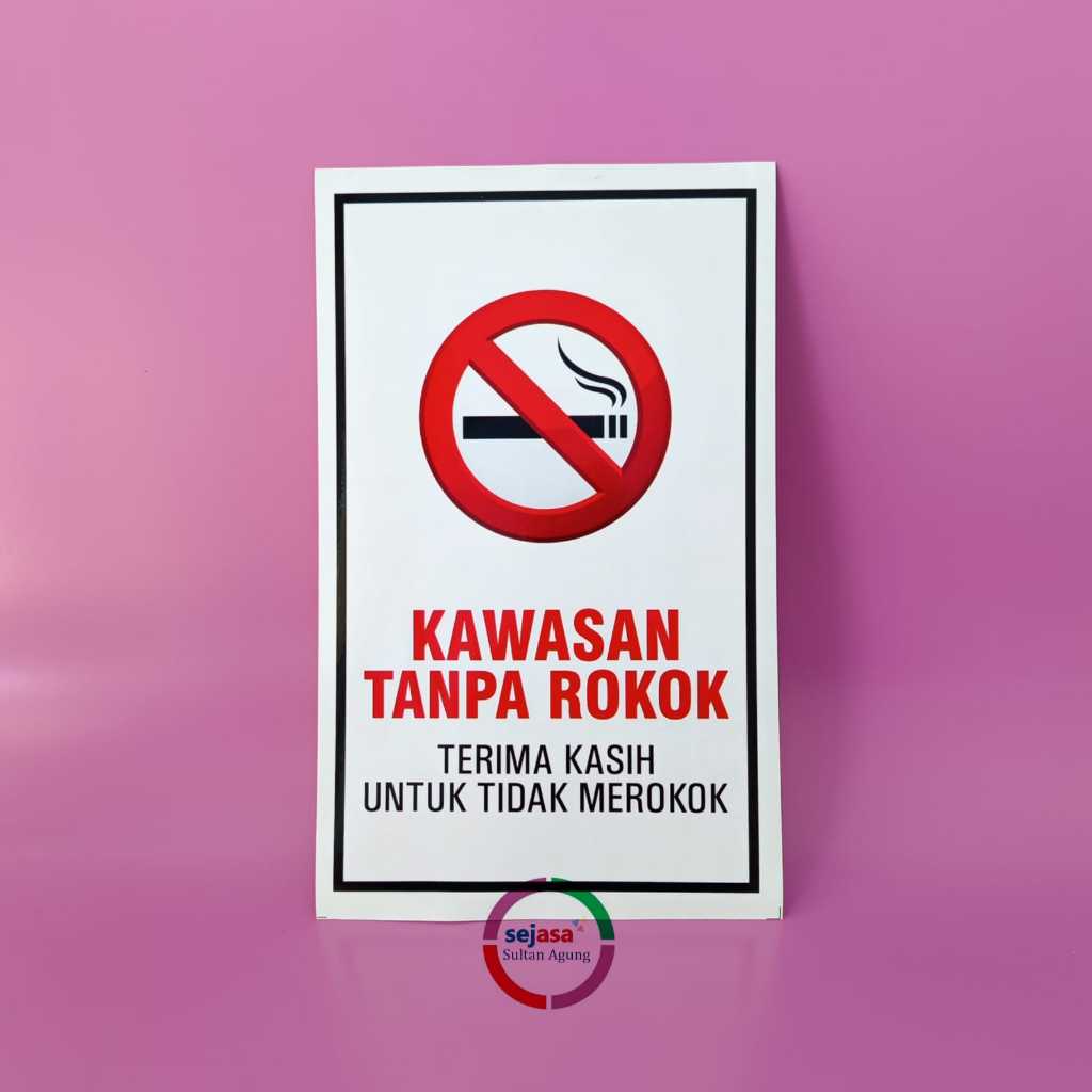 

Stiker Kawasan Tanpa Rokok | Stiker No Smoking Area | Stiker Chromo