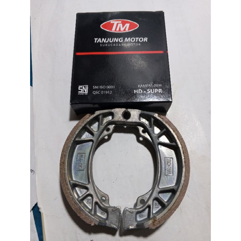 KAMPAS/ KANVAS REM BELAKANG MOTOR TM HONDA SUPRA GRAND REVO 110NEW SUPRA FIT NEW GL 100 WIN DLL