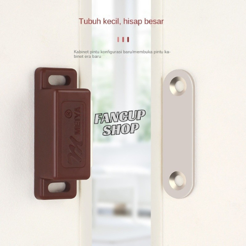 Kunci Magnet Tempel Kuncian Pengunci Pintu Laci Lemari Rumah Super Kuat Portabel