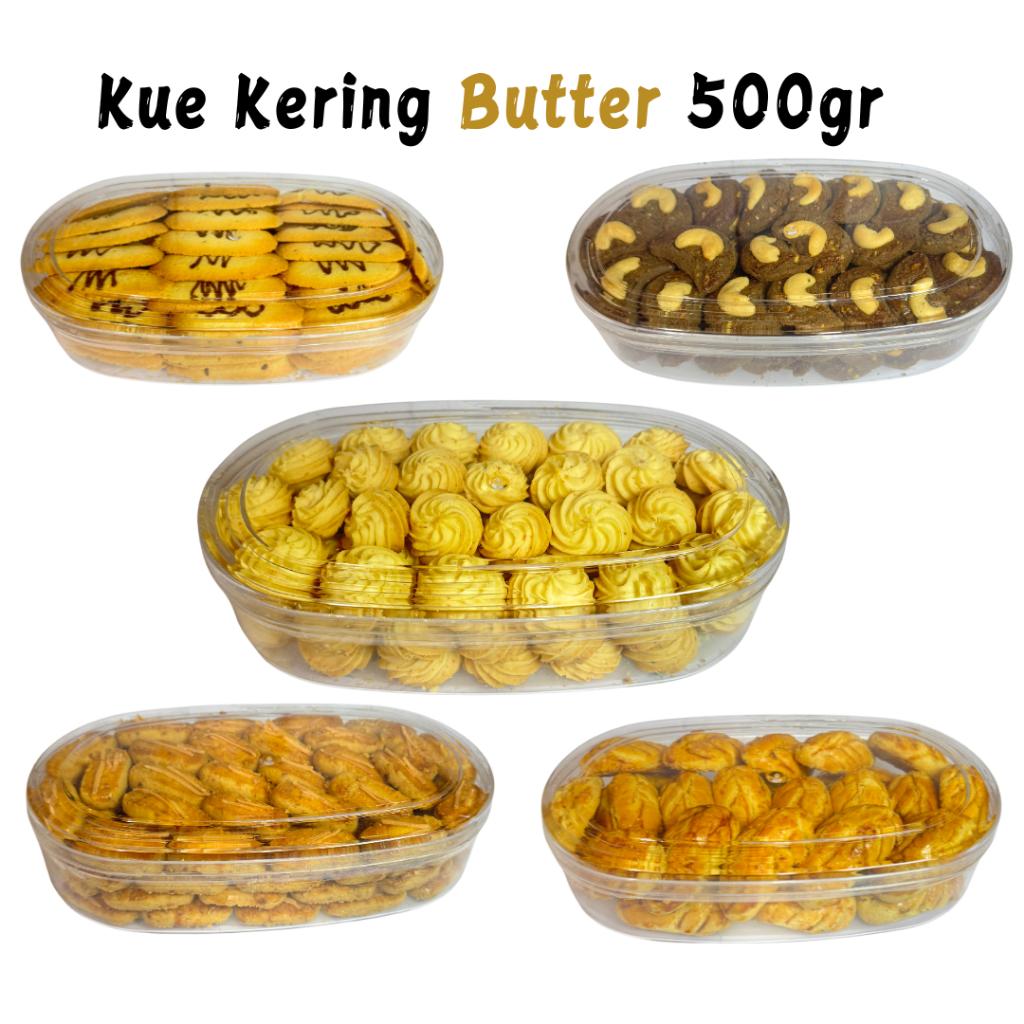 

TOKOMM - Kue Kering Butter Nastar Kastengel Putri Salju Coklat Mete Lidah Kucing Kue Sagu Enak Sayang