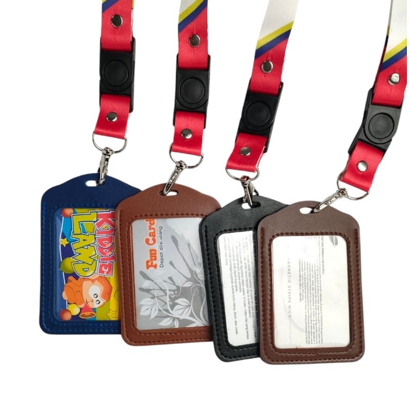 

Idcard holder name tag kulit logo PERTAMINA Terbaru