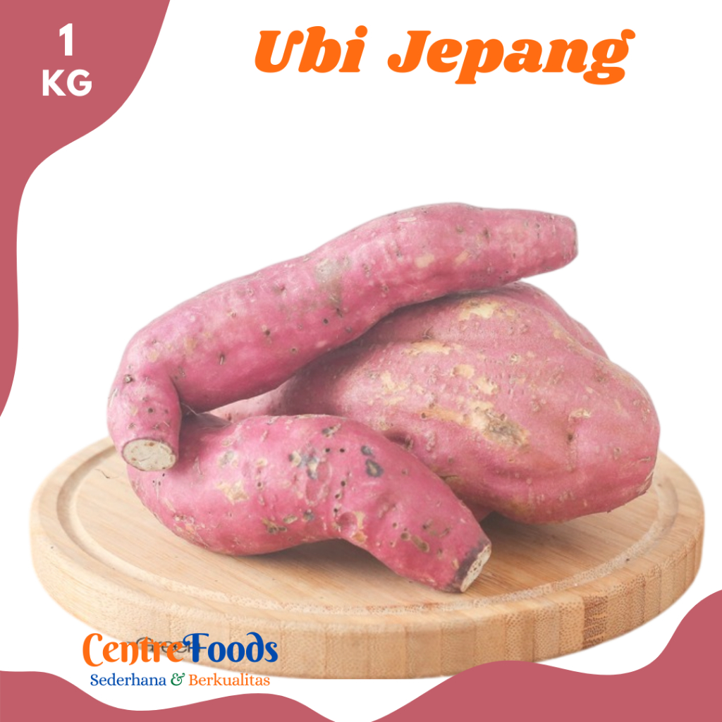 

UBI JEPANG Merah - Ubi Cilembu Merah Manis Fresh | 1.000gr [ Harga Per KG ]