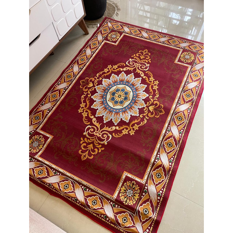 Karpet 3D Eropa Ukuran kecil 120x180/Karpet malaysia/Karpet 3D/Karpet Turkey/Karpet Ruang Tamu/Karpe