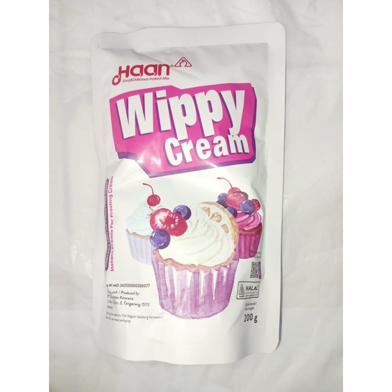 

wippy cream Haan