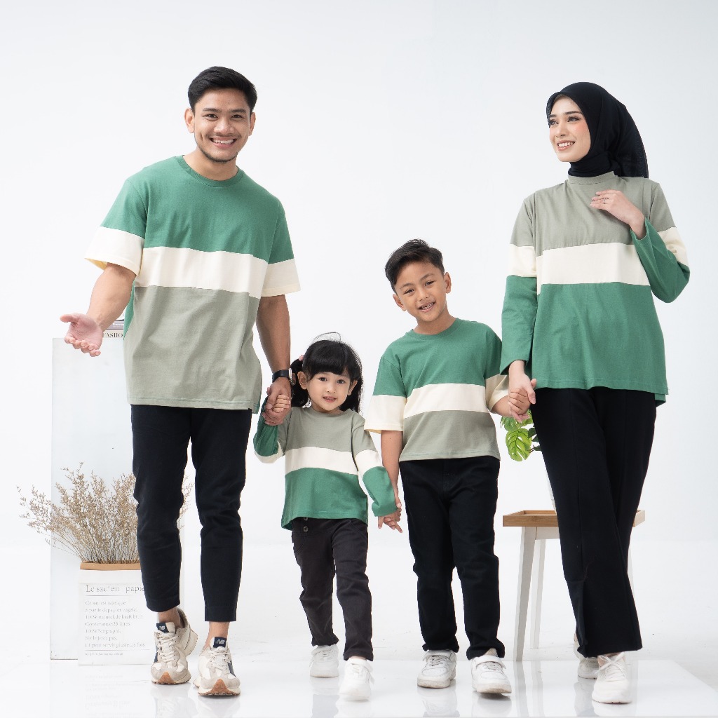 Kiddee Asta Family Set - Baju Couple Keluarga - Kaos Busui Friendly